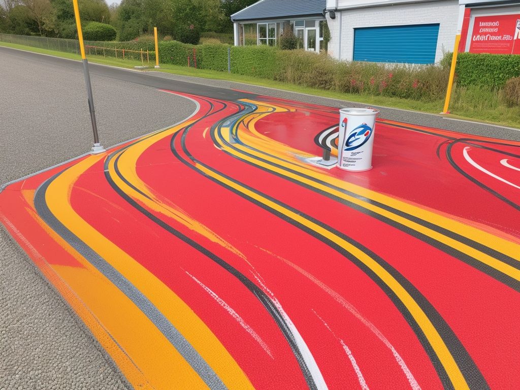 What is Track Marking Paint? - Eagle Coatings UK  