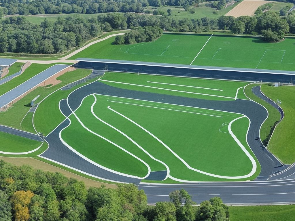 Construction of En-Tout-Cas Sports Tracks - En-Tout-Cas Sports Surfaces  